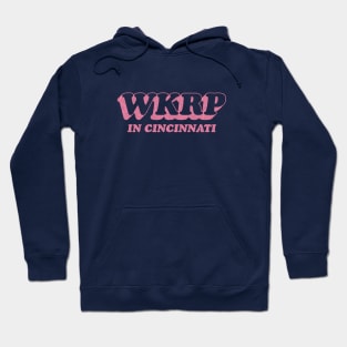 WKRP in Cincinnati Vintage Pink v2 Hoodie